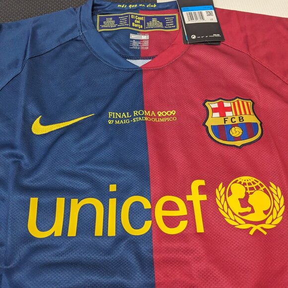 FC Barcelona 2008/09 Messi #10 UEFA Champions League Home Jersey - Picture 4 of 11